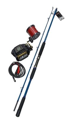 Combo Bolentino 1: Daiwa Tanacom 1000E + Canna Britt Boat 2.10m - 1 kg + Multifibra Yoake X8 Multicolor 1000mt 0,34mm