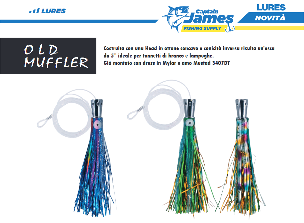 Captain James Old Muffler 5.0"