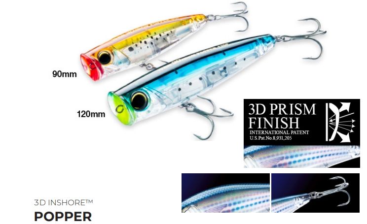 Yo-Zuri 3D Inshore Popper F90