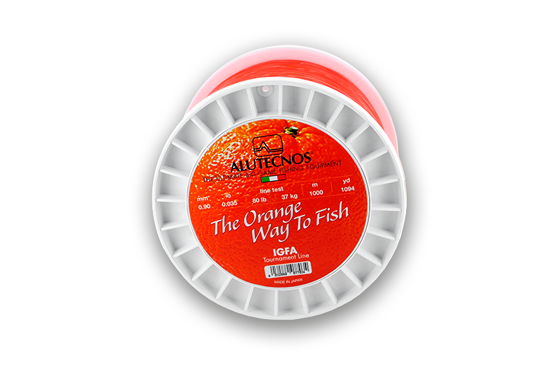 Alutecnos Nylon Orange IGFA 0.90