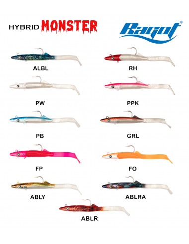 Raglou Hybrid Monster 140  - 45 gr - CF 2 PEZZI