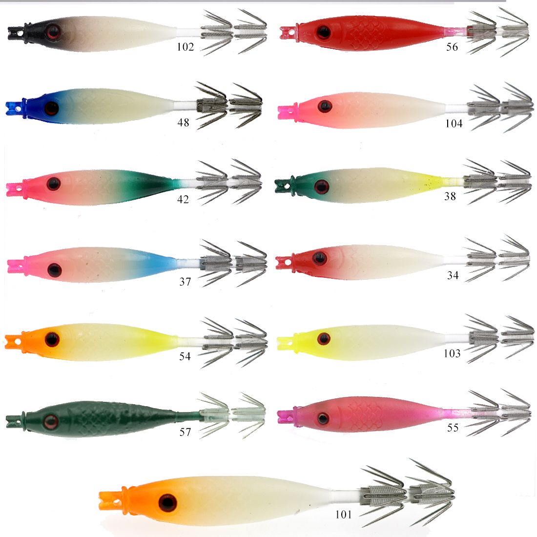 Seika Mini Squid Soft Transparent - 7.5cm