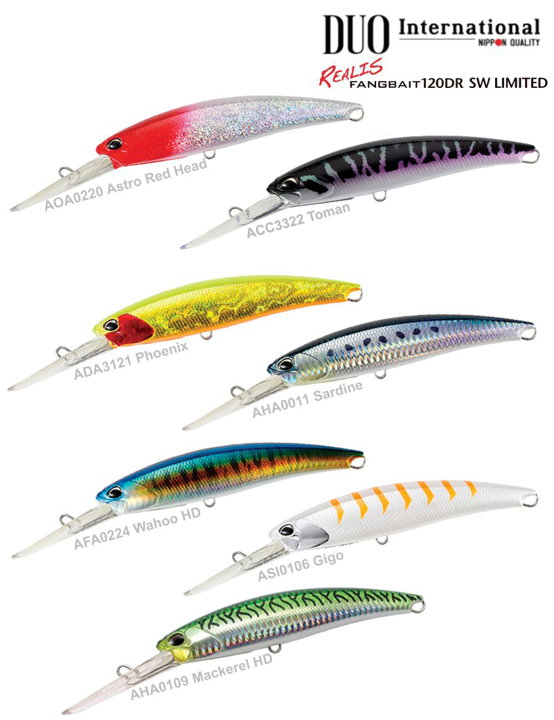 Duo Realis Fangbait  120DR SW - 12cm - 26.7gr - (Floating)