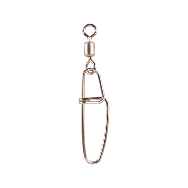 Mustad Stainless Steel Rolling Swivel with Insurance Snap