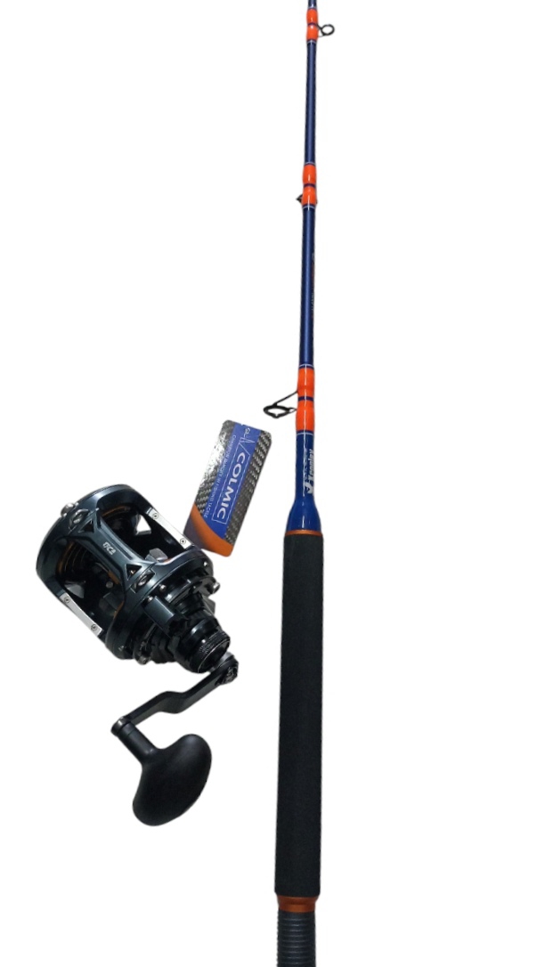 Combo Traina 2: Colmic Full Shot 6'1" 20lb + Tica Oxean II 20 + SFX 4X 0.33mm 300m