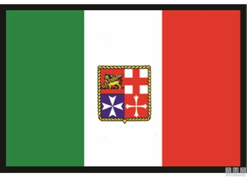 Bandiera Italia Tesuto M.M.