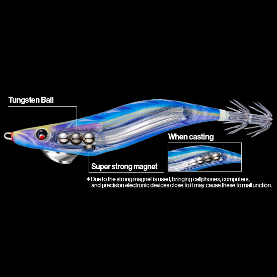 DUEL MAG Q TUNGSTEN A1817 #3.0  - 15,5 g - 3,5 sec./m