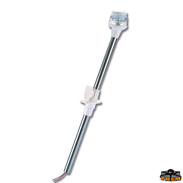 Asta fanale alogena retrattile