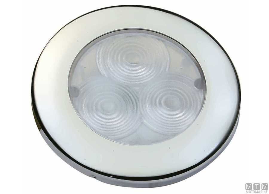LUCE IMPERMEABILE LED ROUND FLUSH INOX