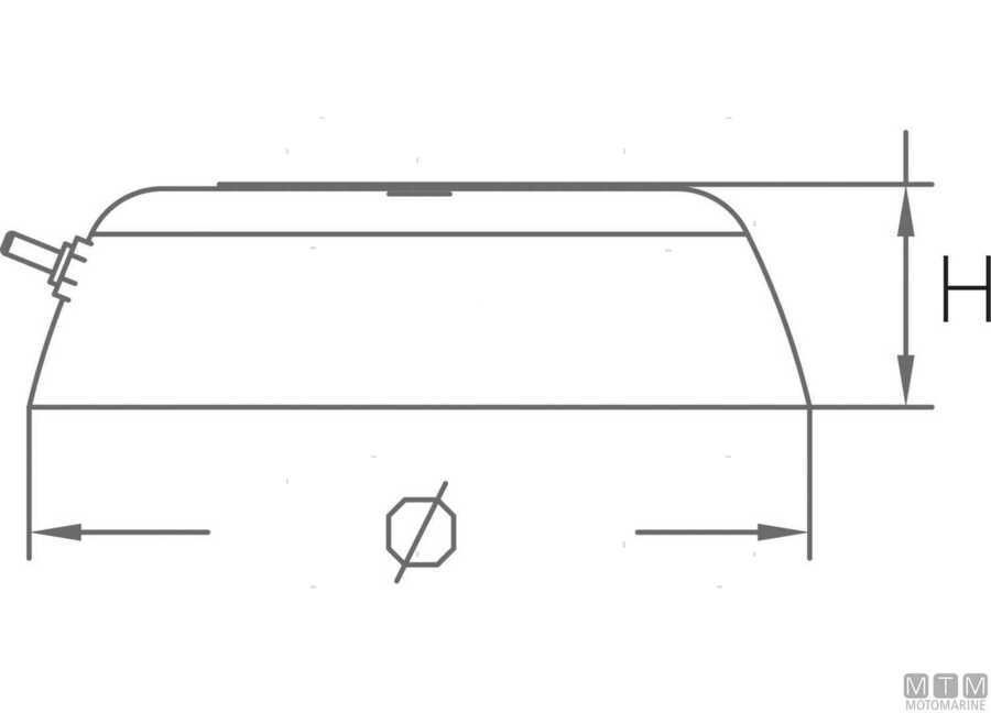 LUCE IMPERMEABILE LED ROUND TOP PL3