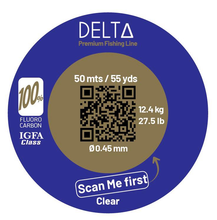 Delta Hilo 100% F.Carbon C.Tested 50mt