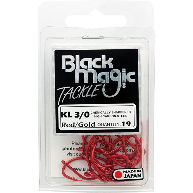 Black Magic Anzuelo KL Rojo