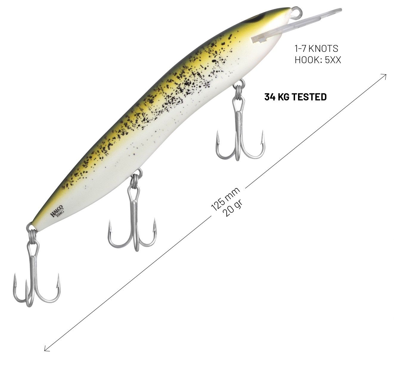 HALCO SORCERER S125 STD+DD BIB