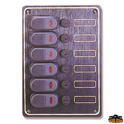Pannello di comando 6 Interrruttori