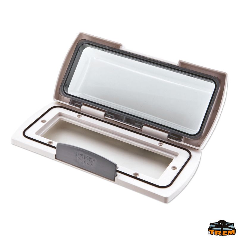 Frontalino stereo con chiusura ermetica