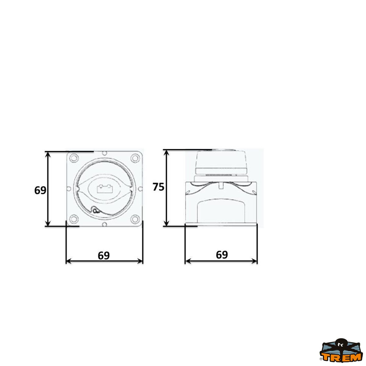Deviatore per batterie