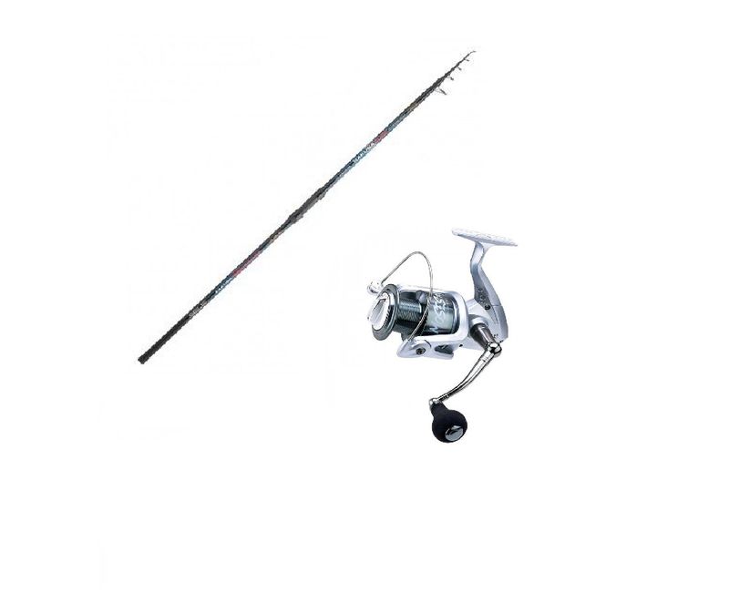 Combo Surf Casting 1:  Canna Sele Hakuna Surf + Mulinello Moses 70 + Filo