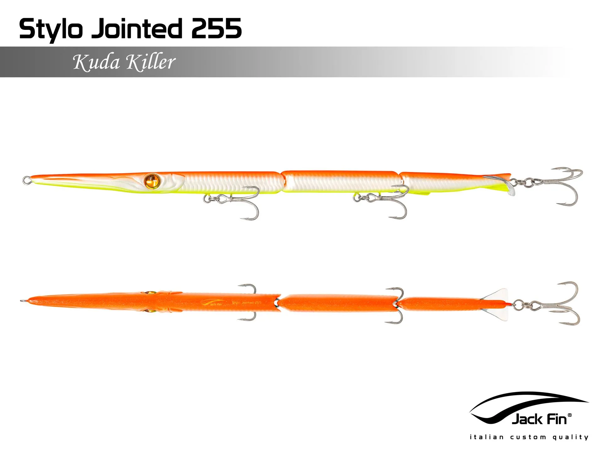 JackFin Stylo 255 Jointed - 25.5cm - 33gr - Sinking