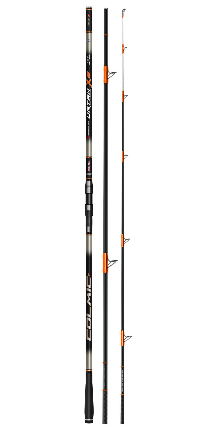 Colmic Urtan X-5 - 4.20mt - (80-160gr) - Hybrid Glass Tip - Fuji KW O-Ring + DPS