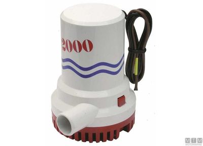 Pompe di sentina BW-M 12v - 2000GPH