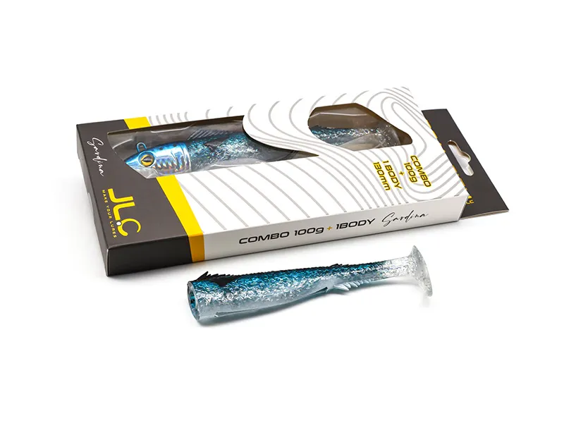 JLC Real Fish 130G - 130mm Combo + 1 Body