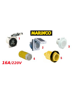 Marinco Prese e Spine Tripolari 16A