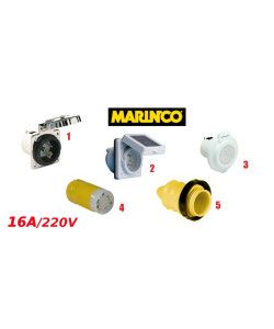 Marinco Prese e Spine Tripolari 16A