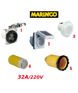 Marinco prese e spine tripolari 32A