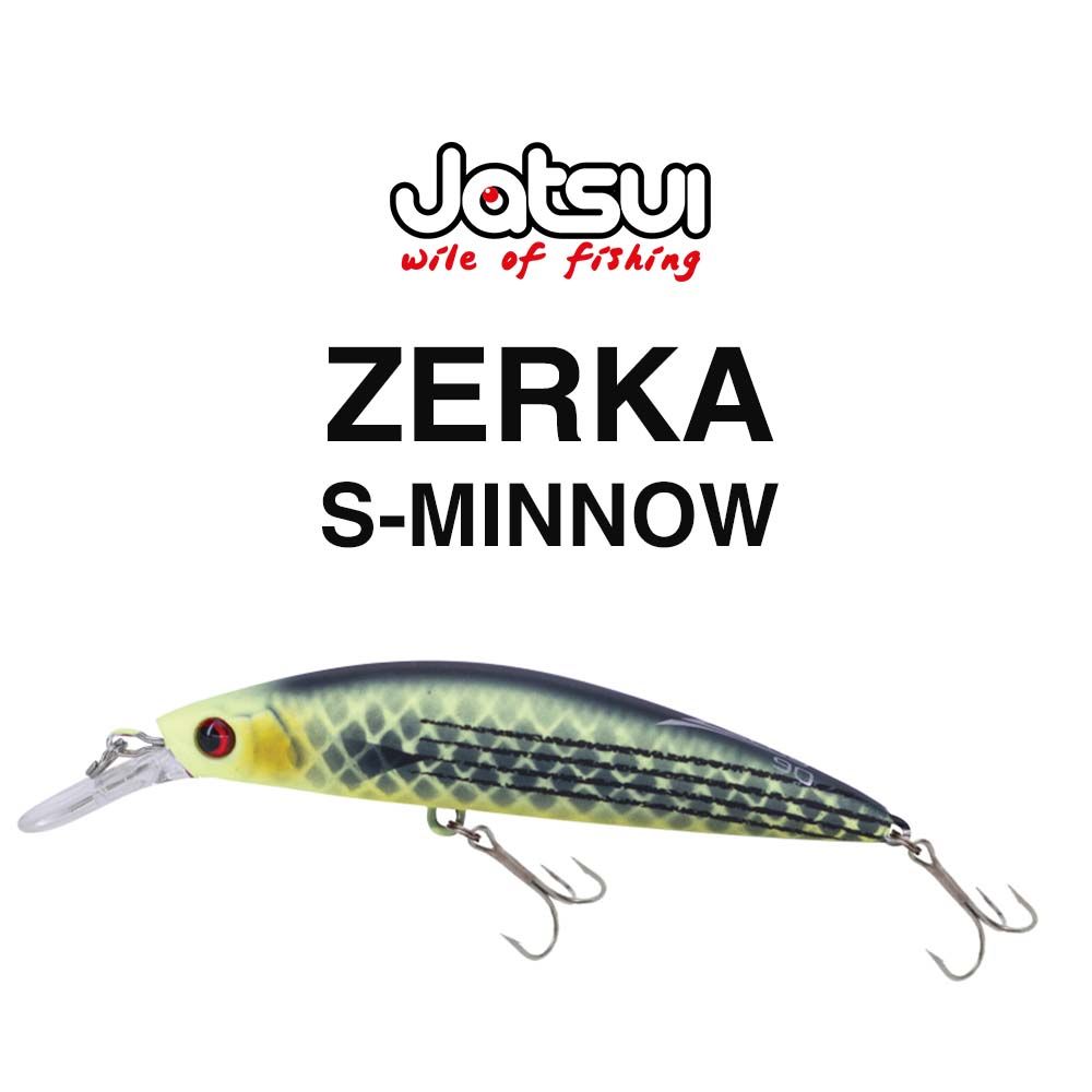 Jatsui Zerka S-Minnow 90mm - 27gr (Sinking)