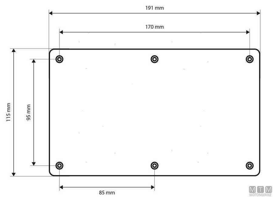 Pannello Elettrico Alu Bianco