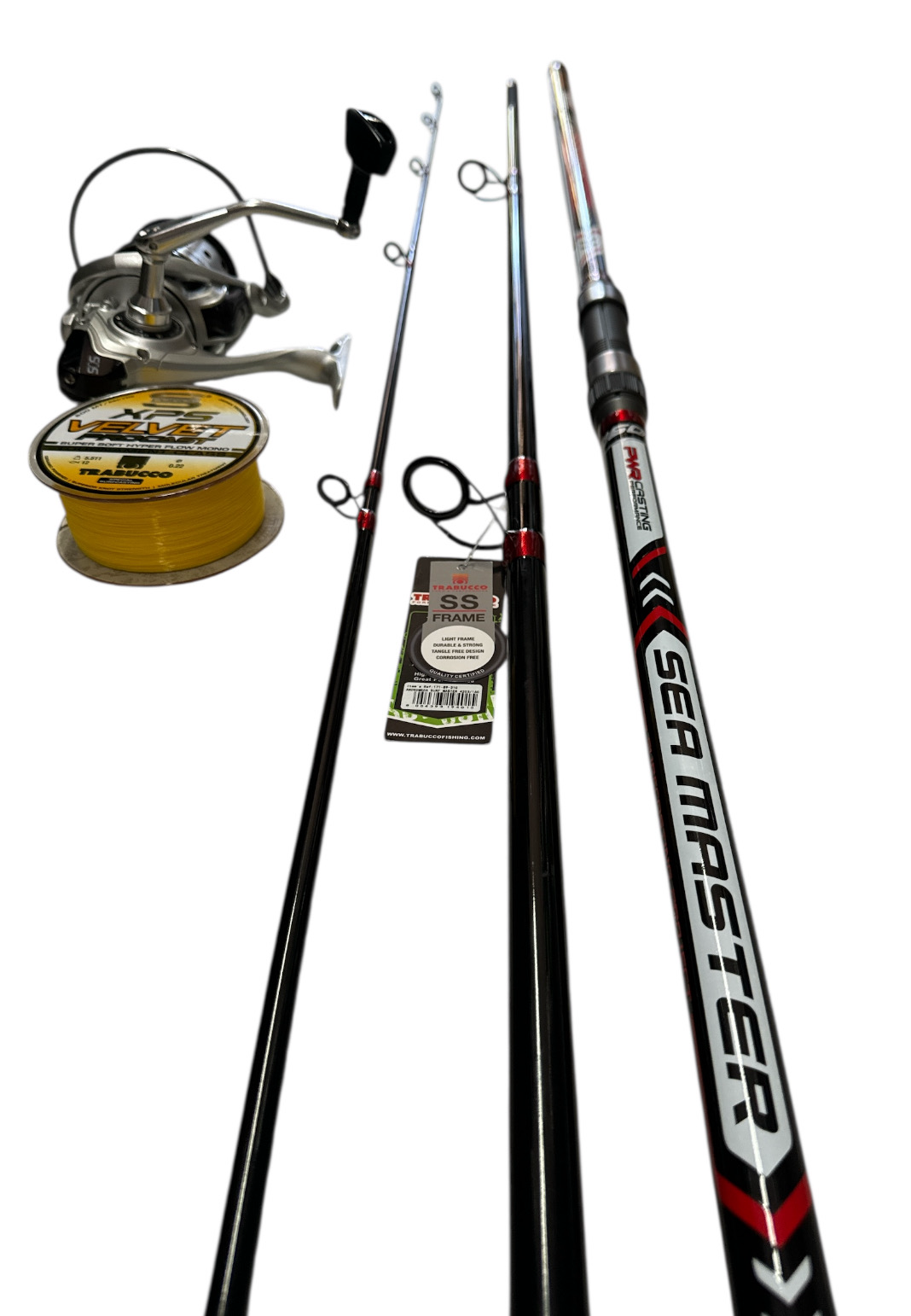 Combo Surfcasting 5: Andromeda Surf 4.20mt - 160 gr + Castforce 6500 + Velvet Procast 0.22mm 600mt