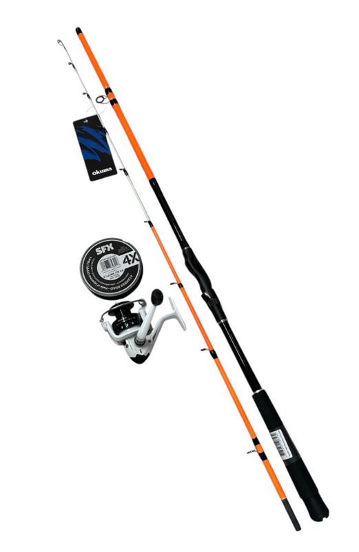 Combo Eging 4: Okuma Squider 180H + Tica Ezi Cast 2500 + Sufix sfx4 0.14mm