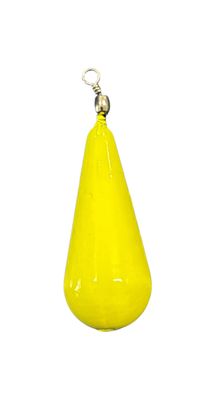 Piombo a Pera Plastificato con Girella (Giallo) Piombo a Pera Plastificato con Girella (Giallo)