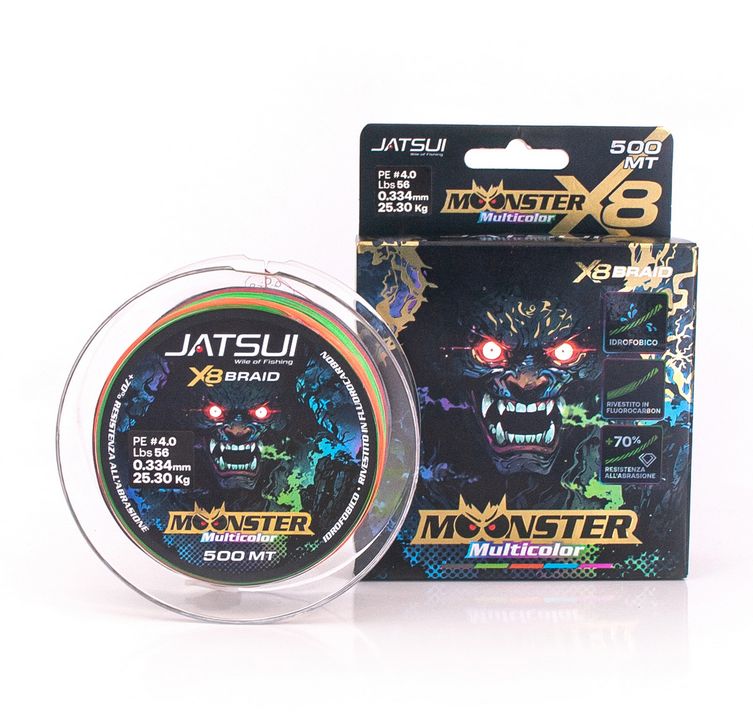 Jatsui Moonster Multicolor  300mt - New 2025! Jatsui Moonster Multicolor  300mt - New 2025!
