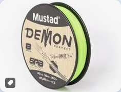 Mustad Demon SPB X8 150mt Chartreuse