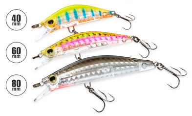Duel 3DR-X Flat heavy Minnow 4cm - 4gr - Sinking - R1541