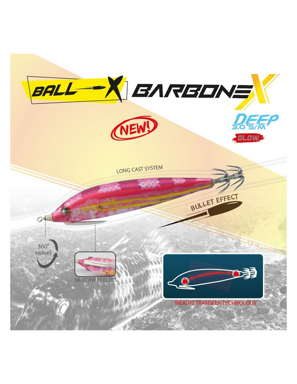 DTD Barbone X #3.0 - 95mm - 16.7gr - 3.0sec/m