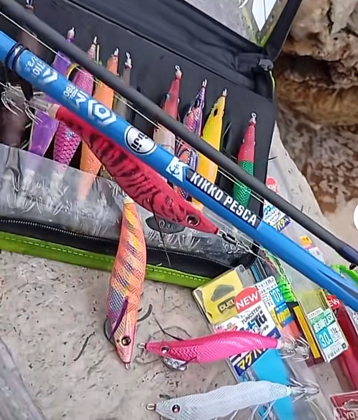 Kali Kunnan Real Squid Kikko 250 - 2.50mt - Egi #2-3.5 Kali Kunnan Real Squid Kikko 250 - 2.50mt - Egi #2-3.5