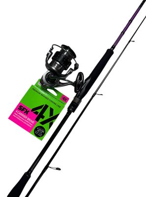 Combo Spinning 5: Jatsui Oasis Spin 2.10mt - 7-28gr + Wax Vector 4000 + Sufix SFX 0.165mm Combo Spinning 5: Jatsui Oasis Spin 2.10mt - 7-28gr + Wax Vector 4000 + Sufix SFX 0.165mm