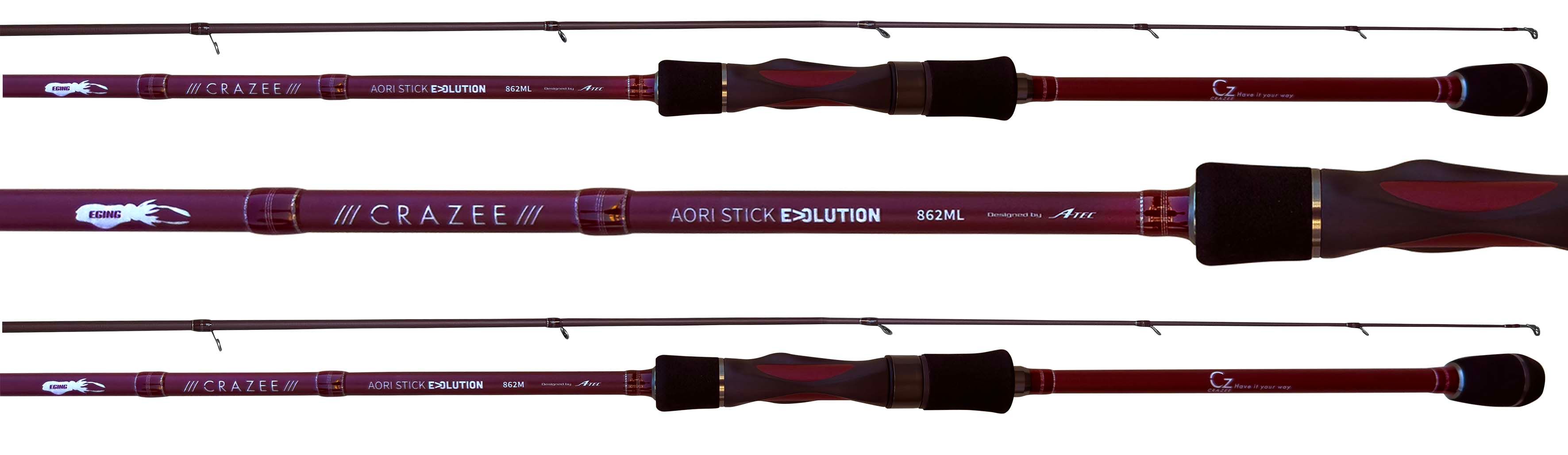 Crazee Eging Aori Stick Evolution - New 2026!