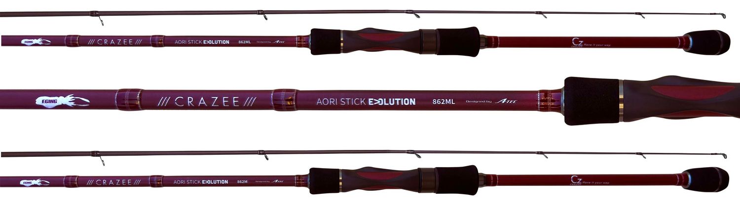 Crazee Eging Aori Stick Evolution - New 2026!