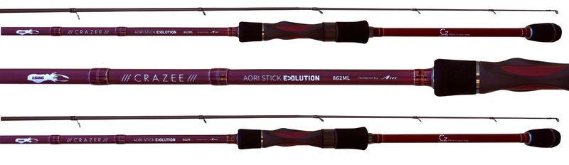 Crazee Eging Aori Stick Evolution - New 2026!