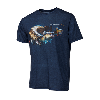 Savage Gear Cannibal Tee T-shirt - Blue Savage Gear Cannibal Tee T-shirt - Blue