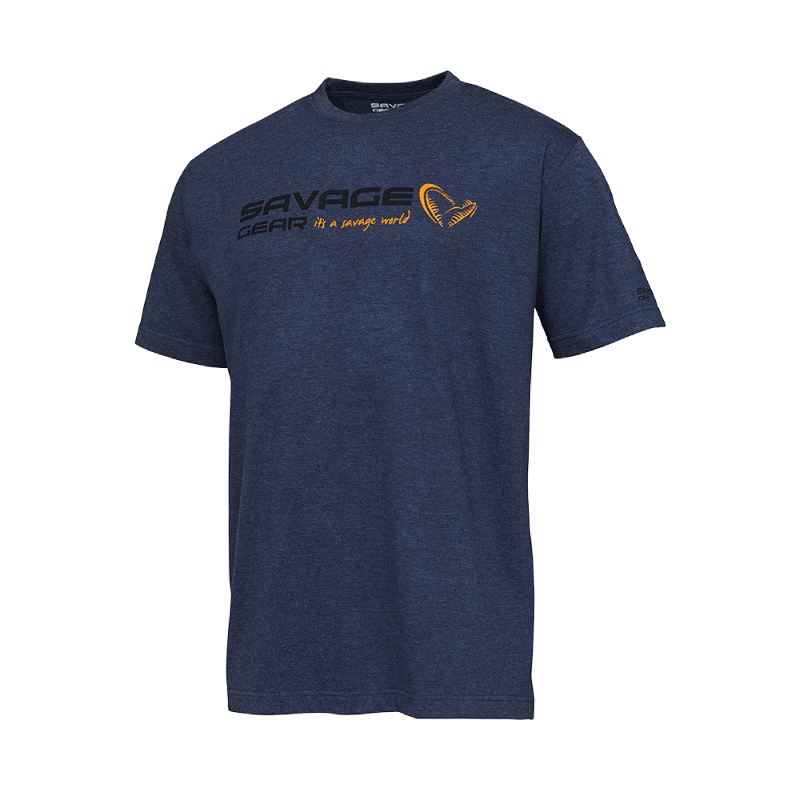 Savage Gear Signature Logo T-Shirt - Blue