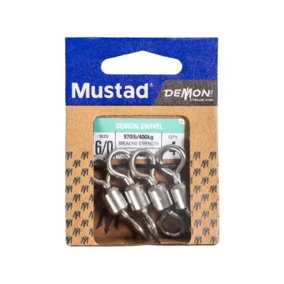 Mustad Stainless Steel Rolling Swivel