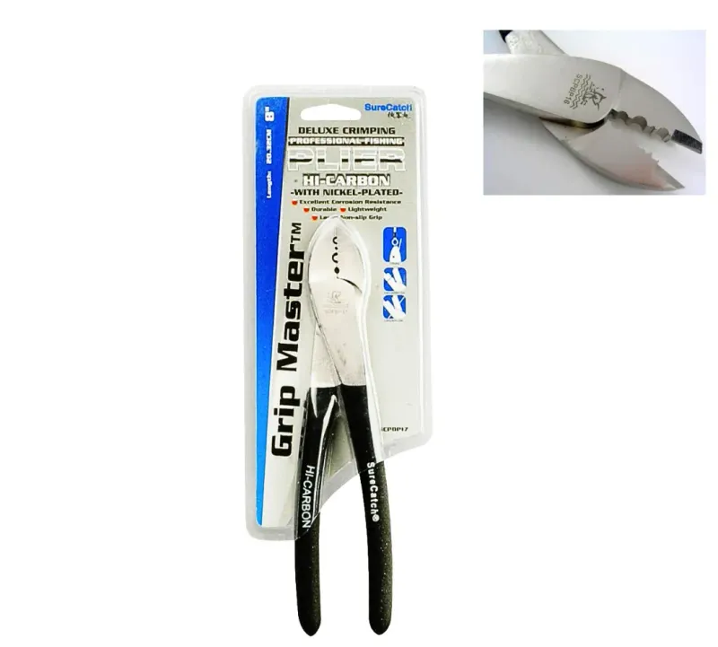 SureCatch Grip Master Pinza per Crimpare 8"