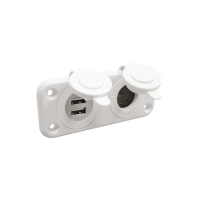 Pannello Presa doppia USB 12-24v