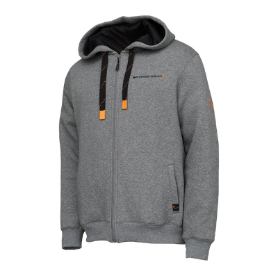 Felpa Savage Gear Classic Zip Hoodie - Grey Melange