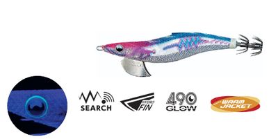 Yamashita Egi-Oh Search 490 #3.0 - 95mm -17gr - 3.2sec/m - New Color 2026! Yamashita Egi-Oh Search 490 #3.0 - 95mm -17gr - 3.2sec/m - New Color 2026!