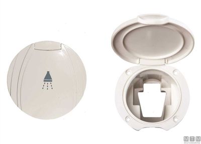 Contenitore doccia ABS tondo